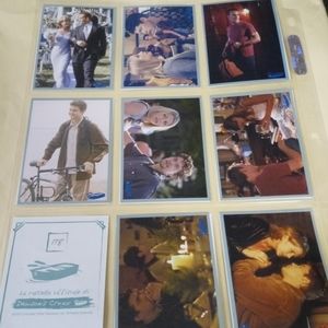 𝅺Dawsons creek 17 sticker cards 1 sleeve